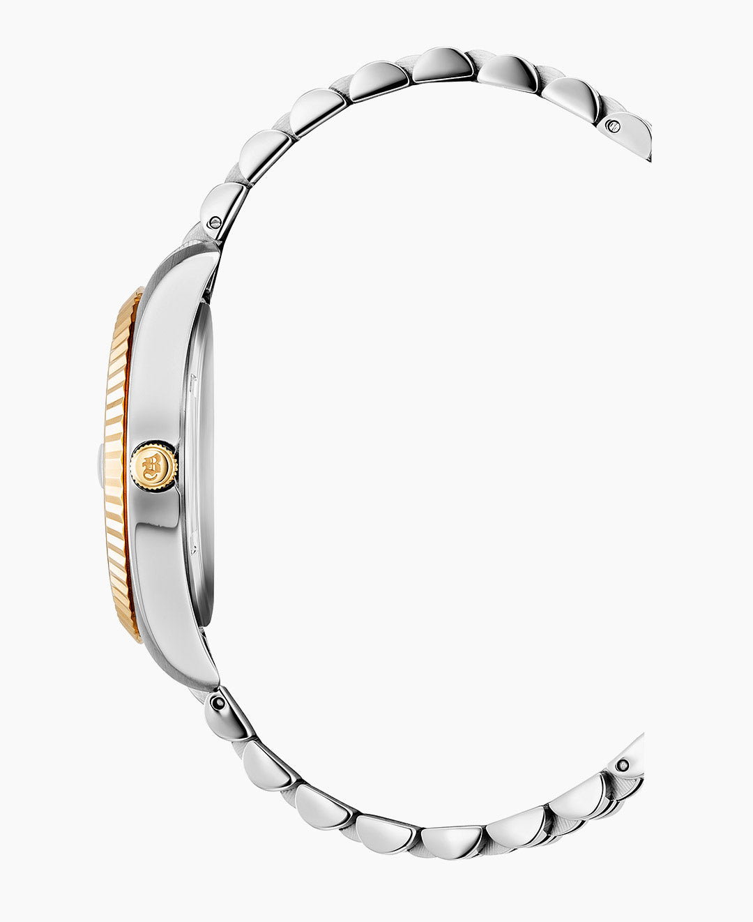 Inspiration Classic 36mm Three-hands Date Two-tone Gold dial Stainless steel swiss watch