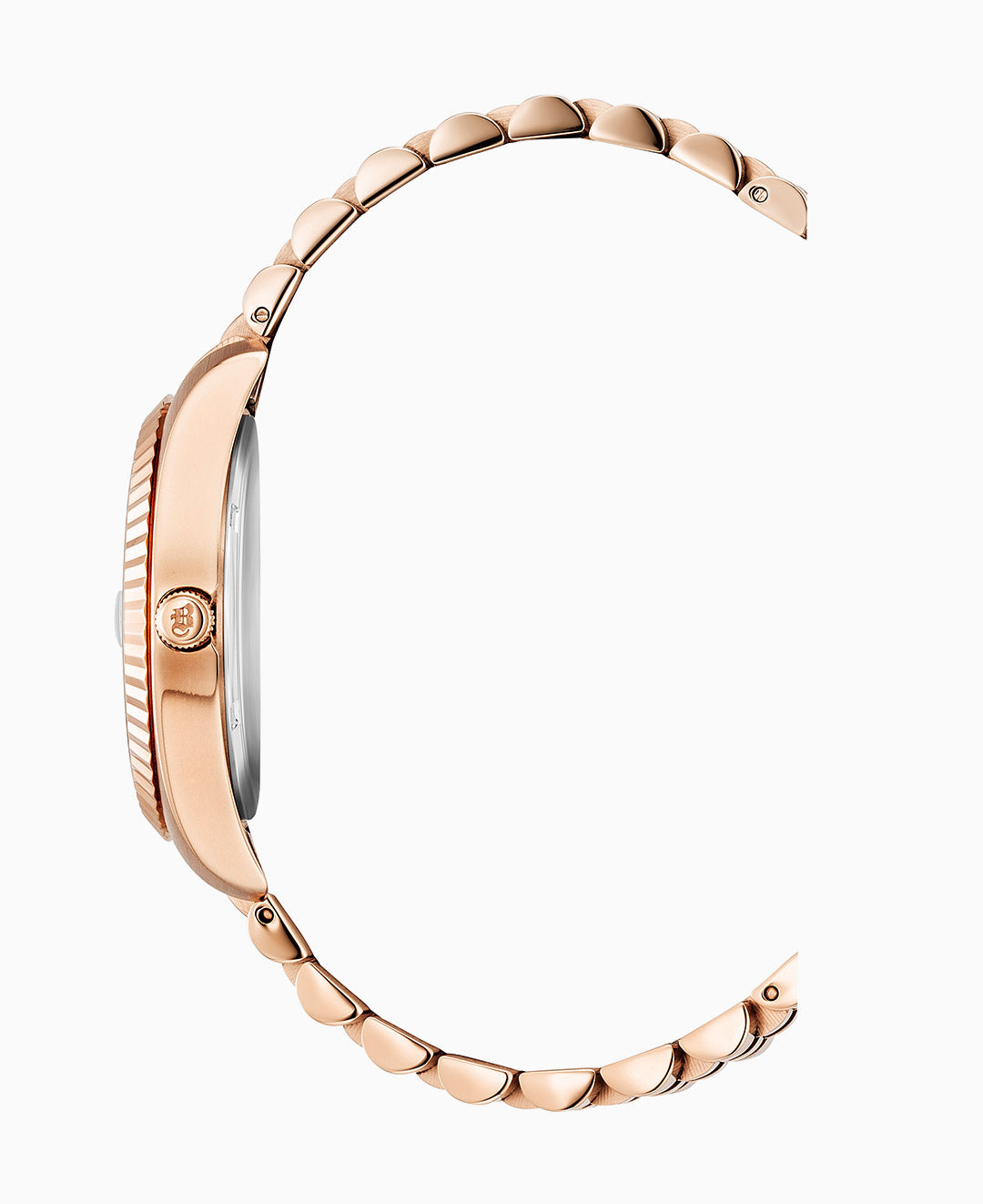 Inspiration Elegance 36MM Three-hands Date Rosegold-tone Brown dial Stainless steel swiss watch