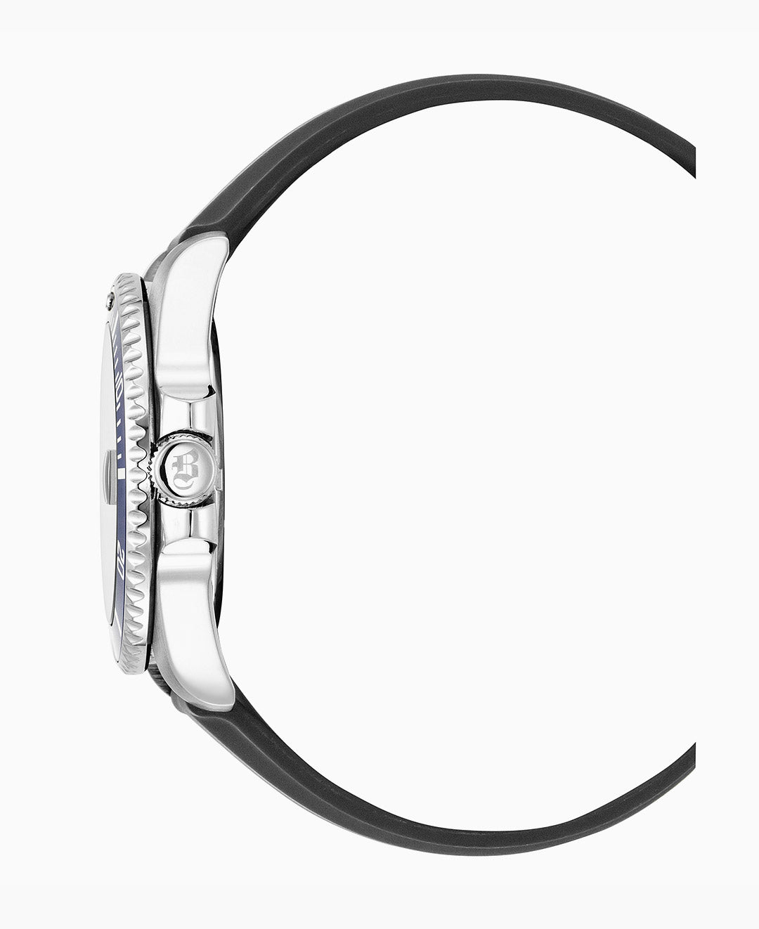 Pro Scuba Three-hands Date Black-tone Silver dial Silicone swiss watch