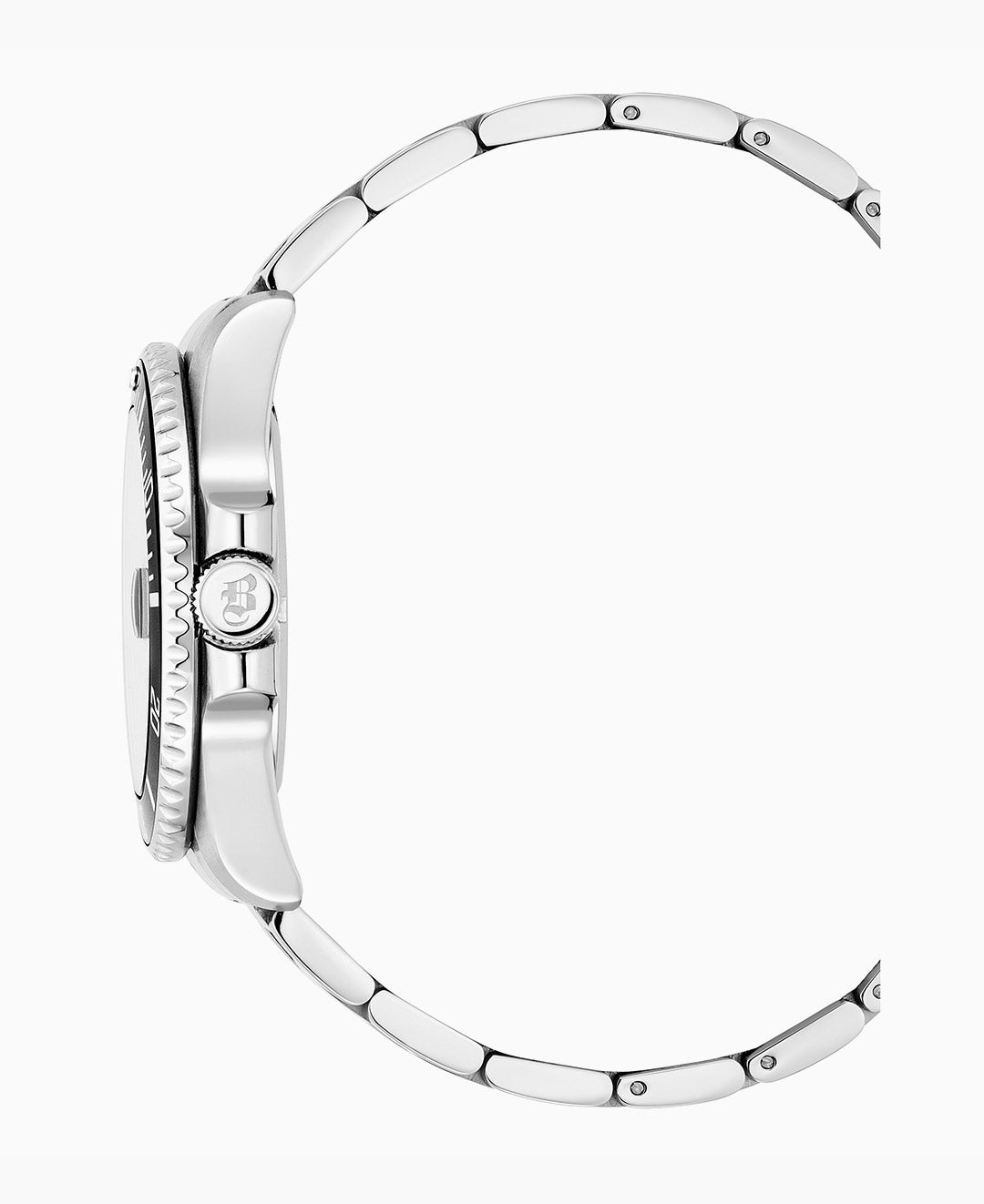PRO SCUBA 43 Three-hands Date Silver-tone Black dial Stainless steel swiss watch