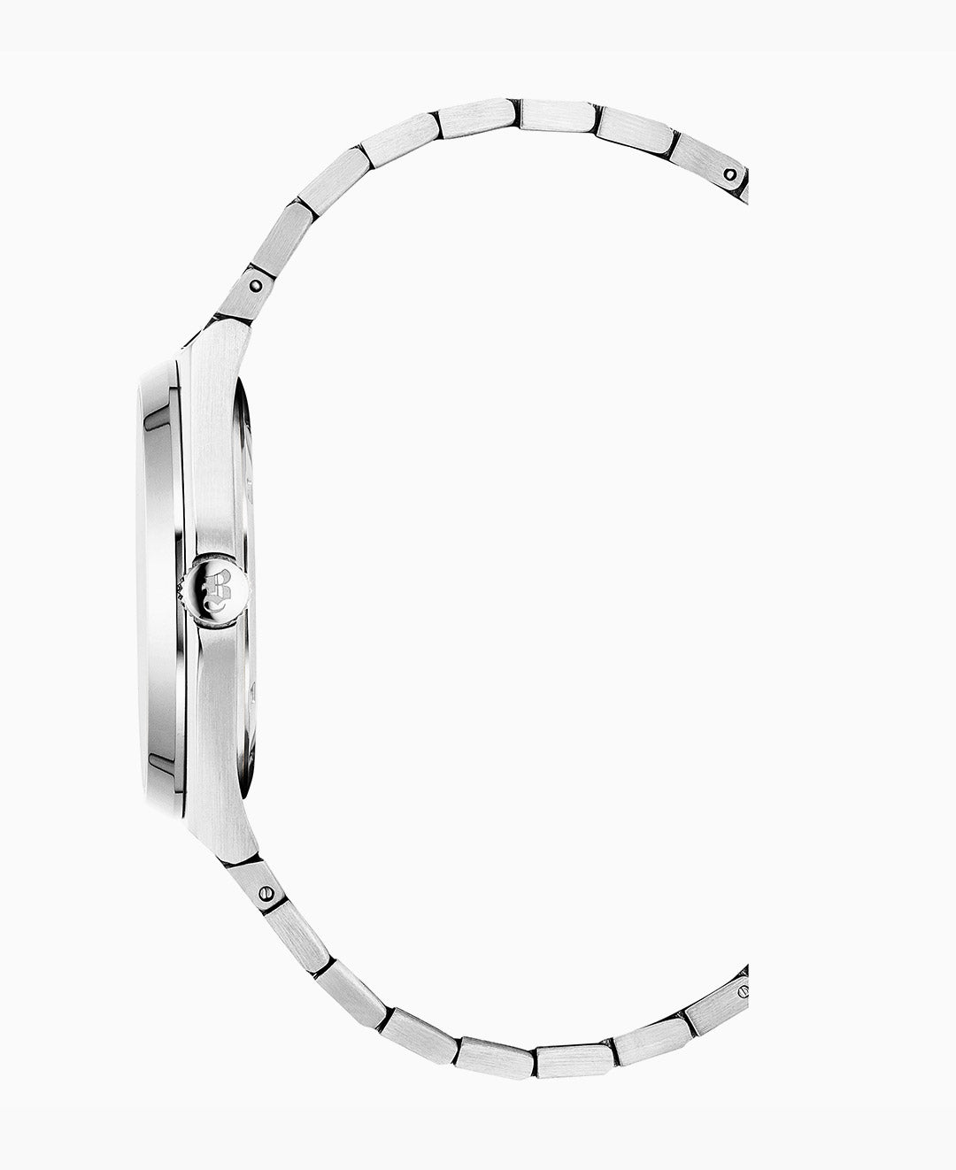 Horizon Gents 41mm Three-hands Date Silver-tone Silver dial Stainless steel swiss watch