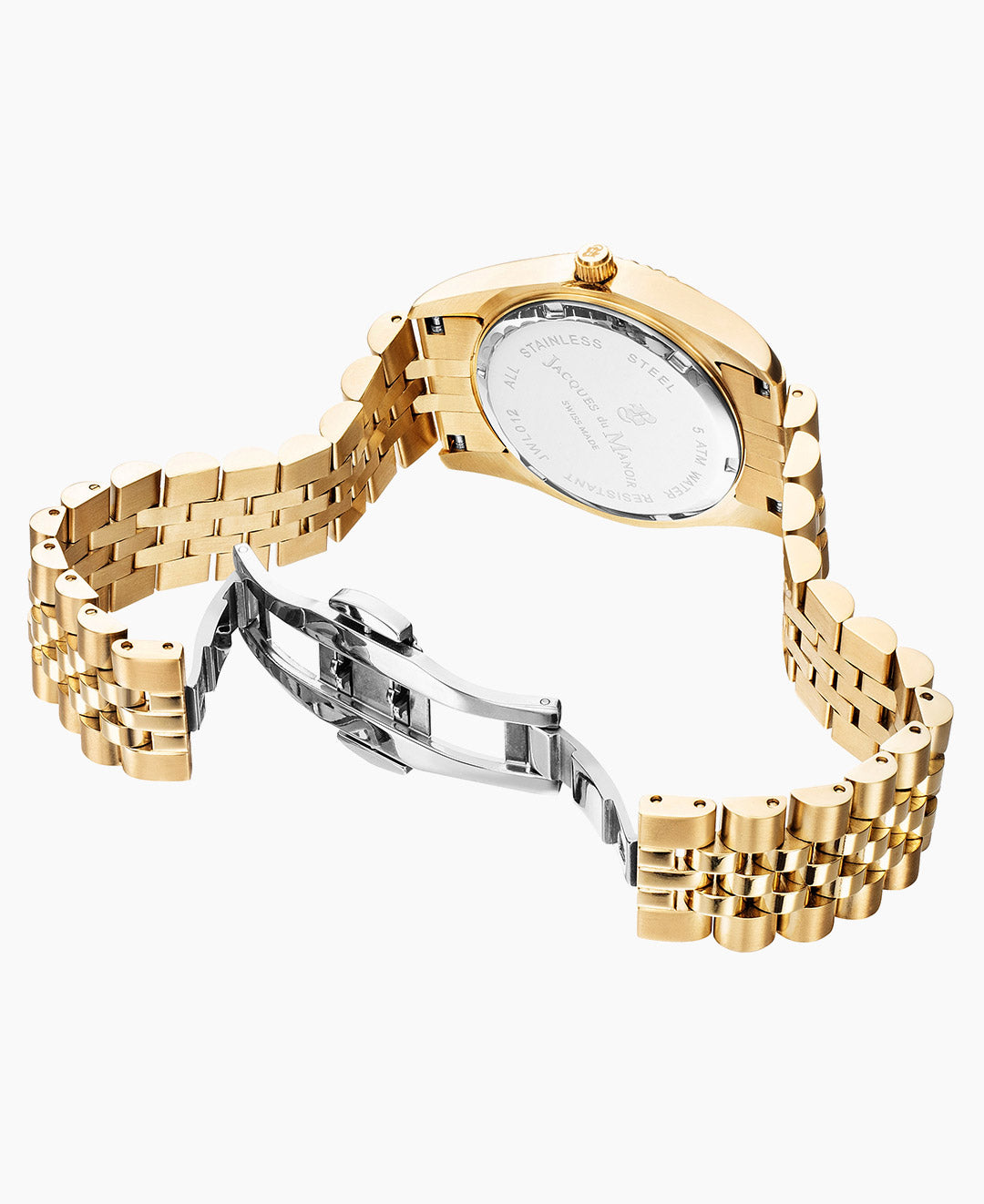 Inspiration Elegance 31mm Three-hands Gold-tone White dial Stainless steel swiss watch