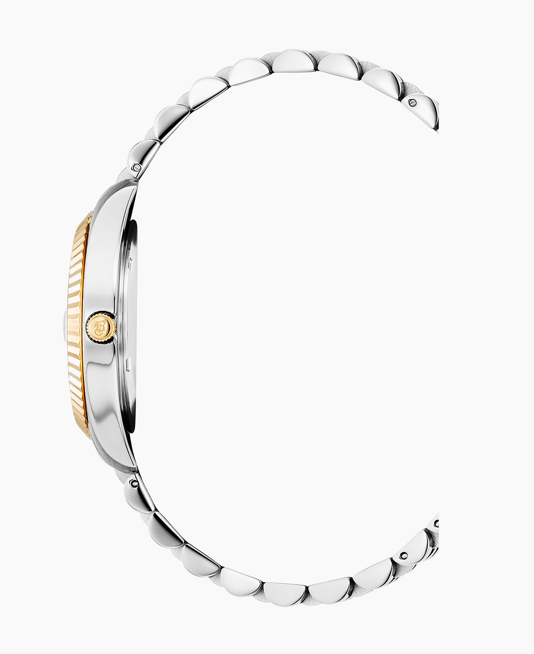 Inspiration Passion 34mm Three-hands Date Two-tone Light grey dial Stainless steel swiss watch