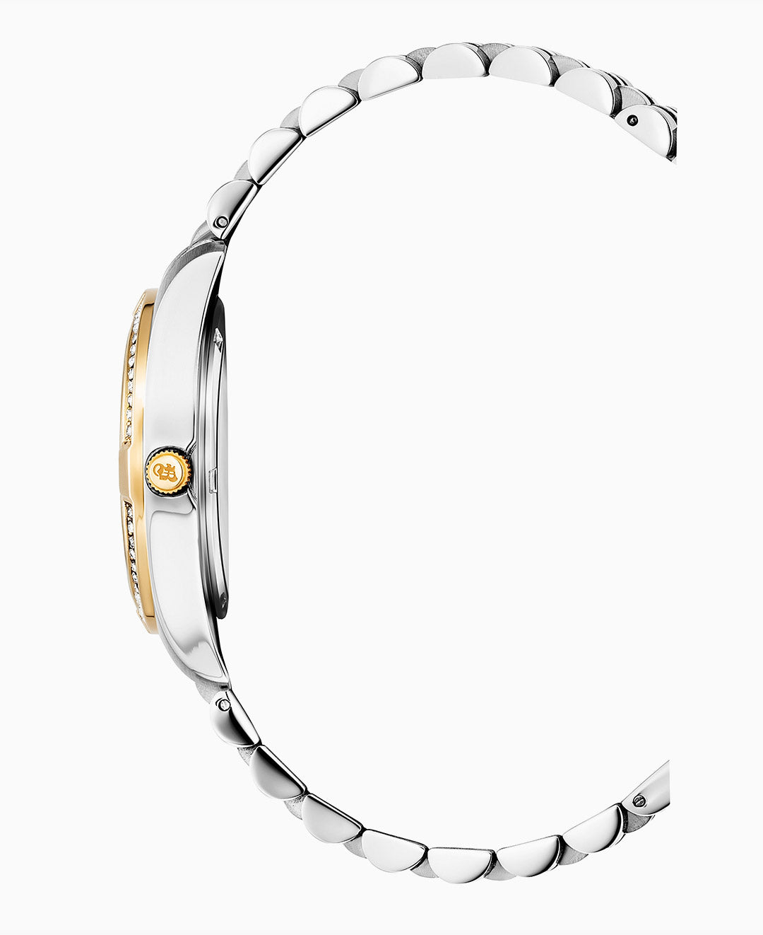 Inspiration Elegance Prestige 34mm Three-hands Two-tone White dial Stainless steel swiss watch