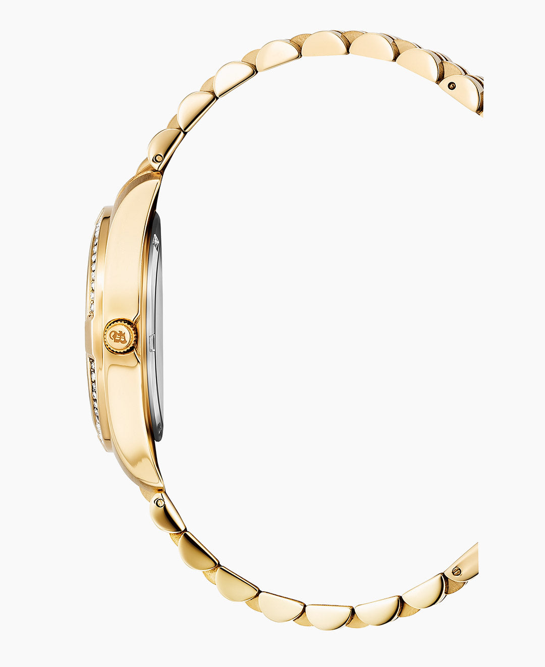 Inspiration Elegance Prestige 34mm Three-hands Gold-tone Gold dial Stainless steel swiss watch