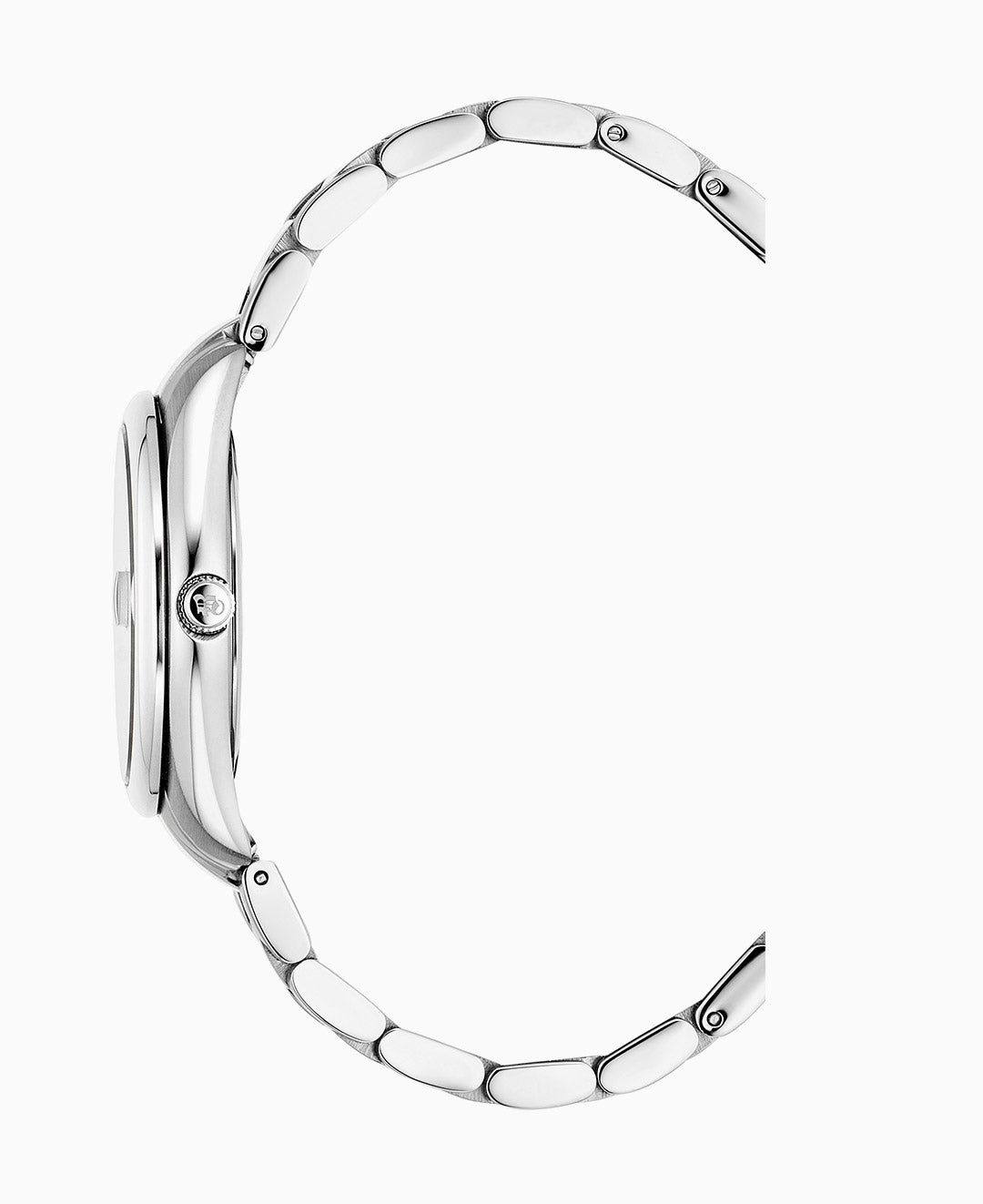 Allure 32mm Three-hands Date Silver-tone Black dial Stainless steel swiss watch