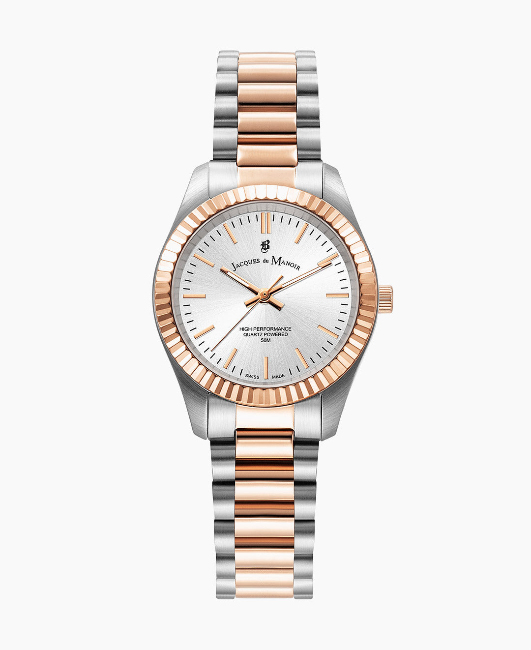 Inspiration Prime 31mm Three-hands Two-tone Silver dial Stainless steel swiss watch