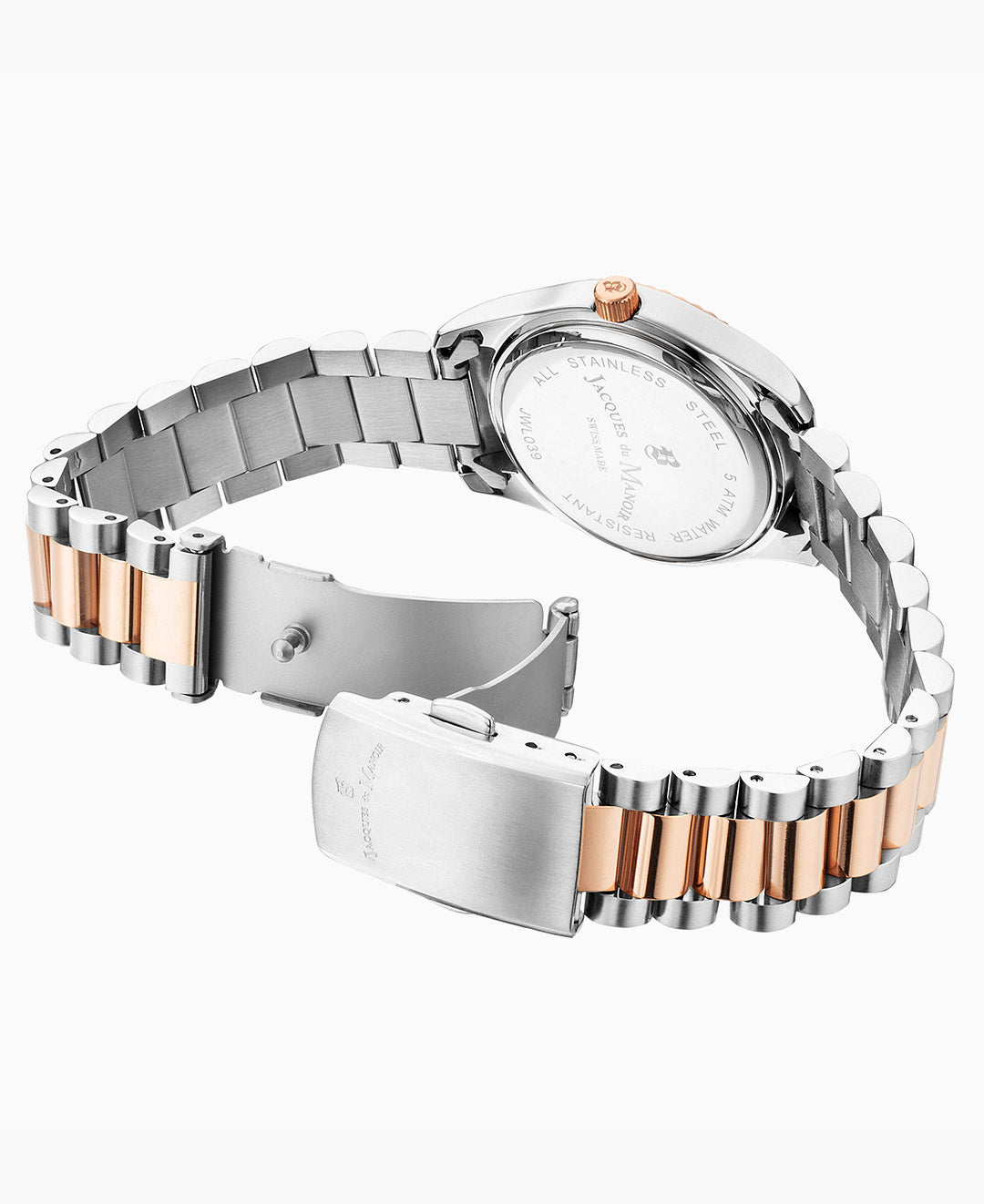 Inspiration Prime 31mm Three-hands Two-tone Silver dial Stainless steel swiss watch