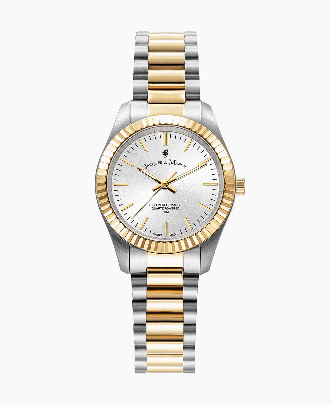 Inspiration Prime 31mm Three-hands Two-tone Silver dial Stainless steel swiss watch