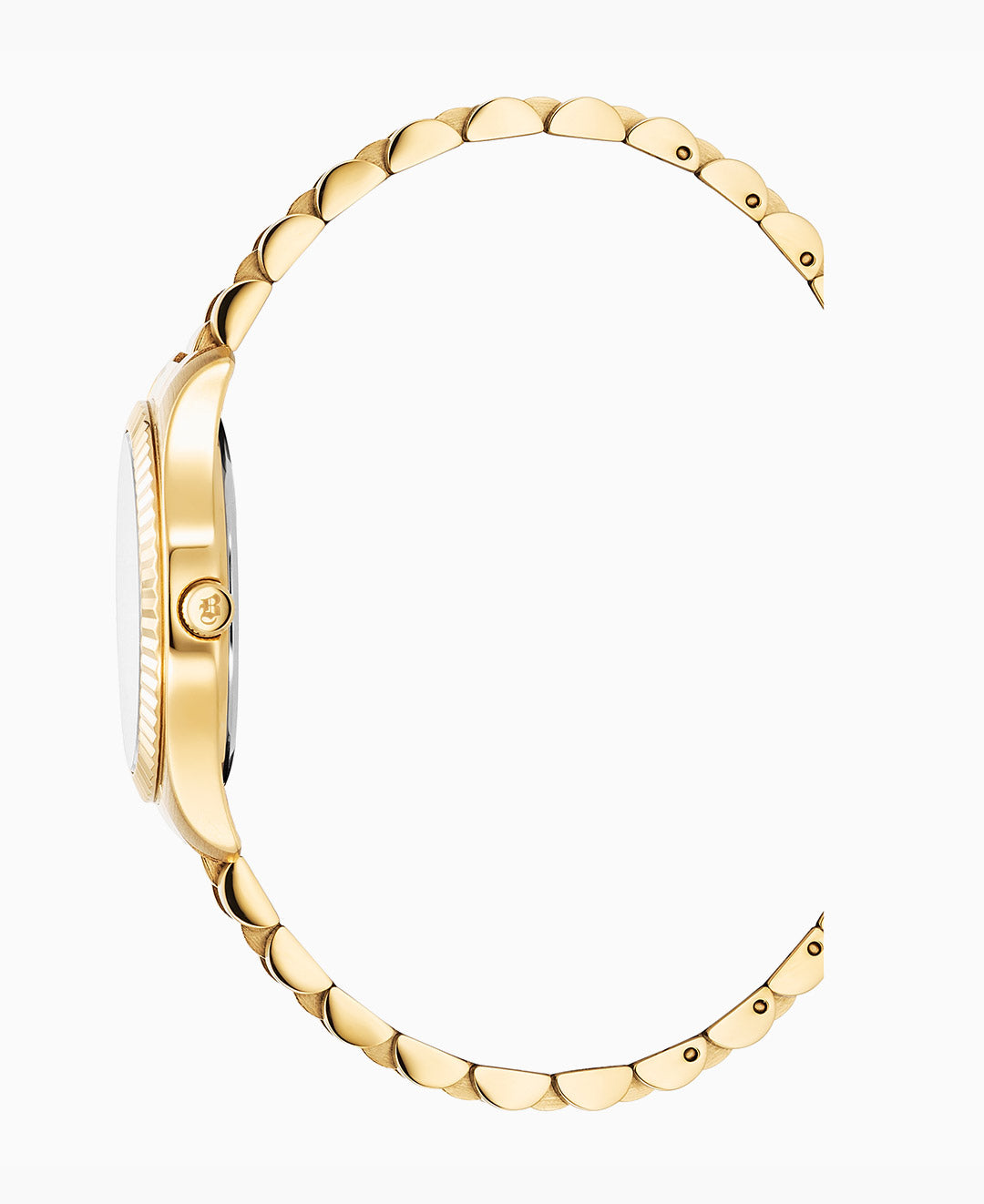 Inspiration Prime 31mm Three-hands Gold-tone Black dial Stainless steel swiss watch
