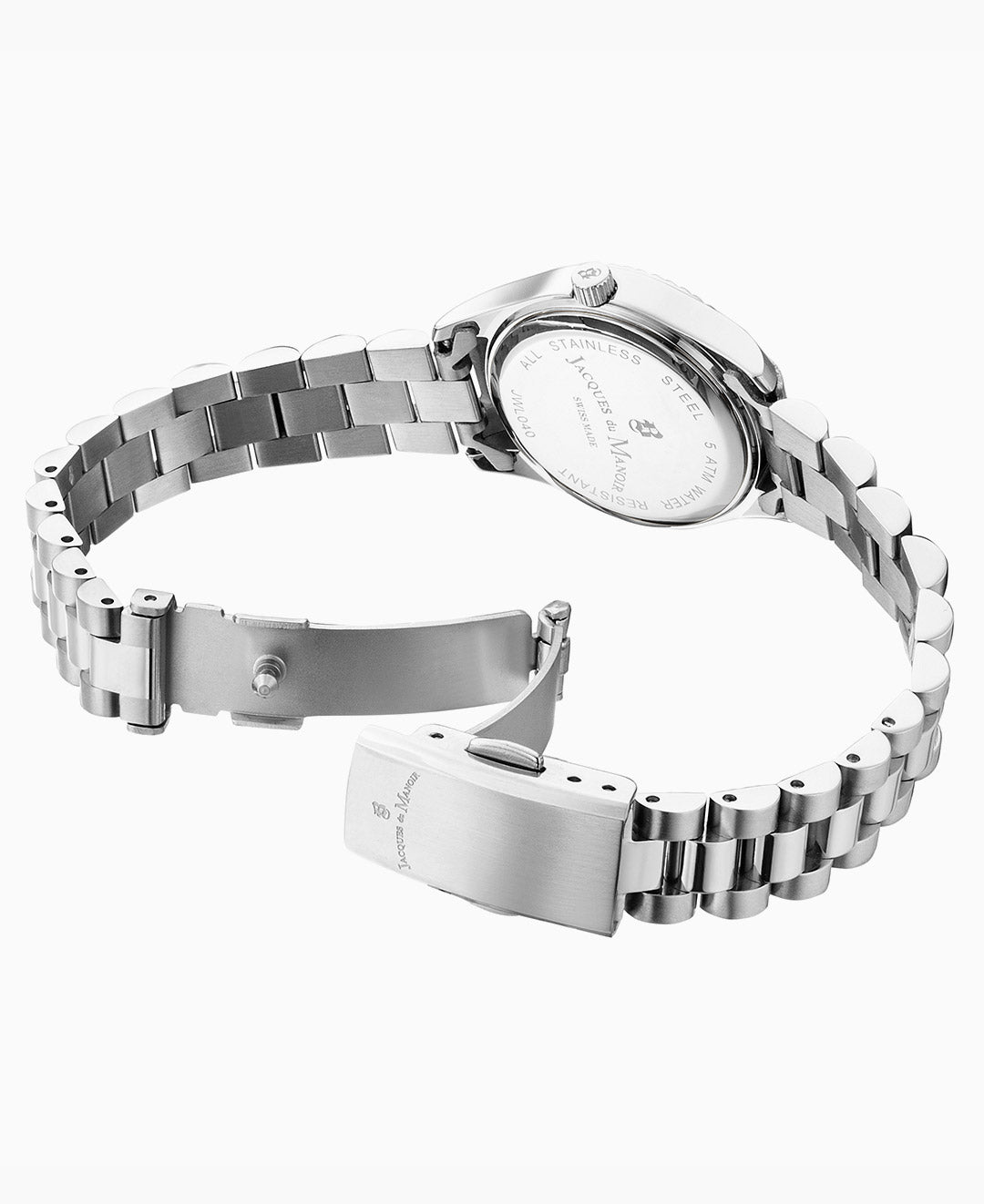 Inspiration Prime 26mm Three-hands Silver-tone Blue dial Stainless steel swiss watch