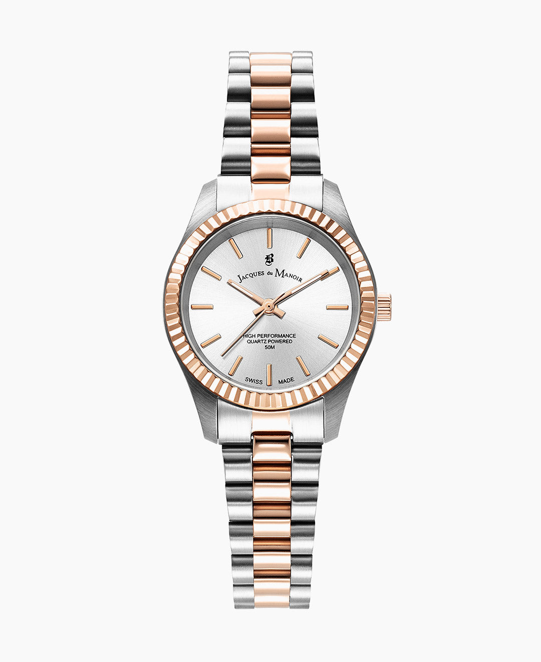 Inspiration Prime 26mm Three-hands Two-tone Silver dial Stainless steel swiss watch