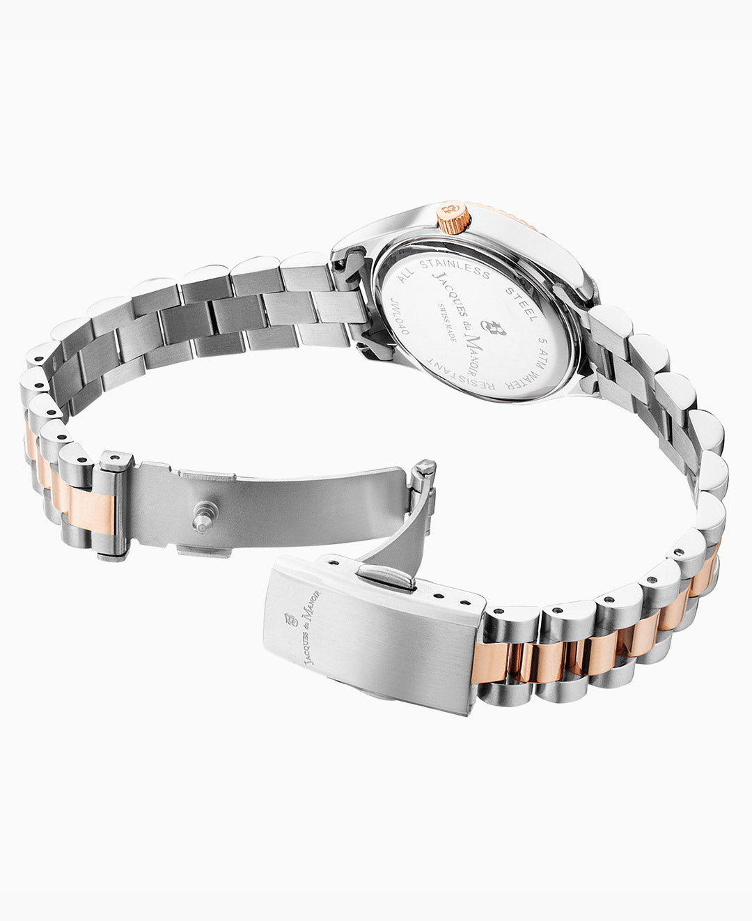 Inspiration Prime 26mm Three-hands Two-tone Silver dial Stainless steel swiss watch