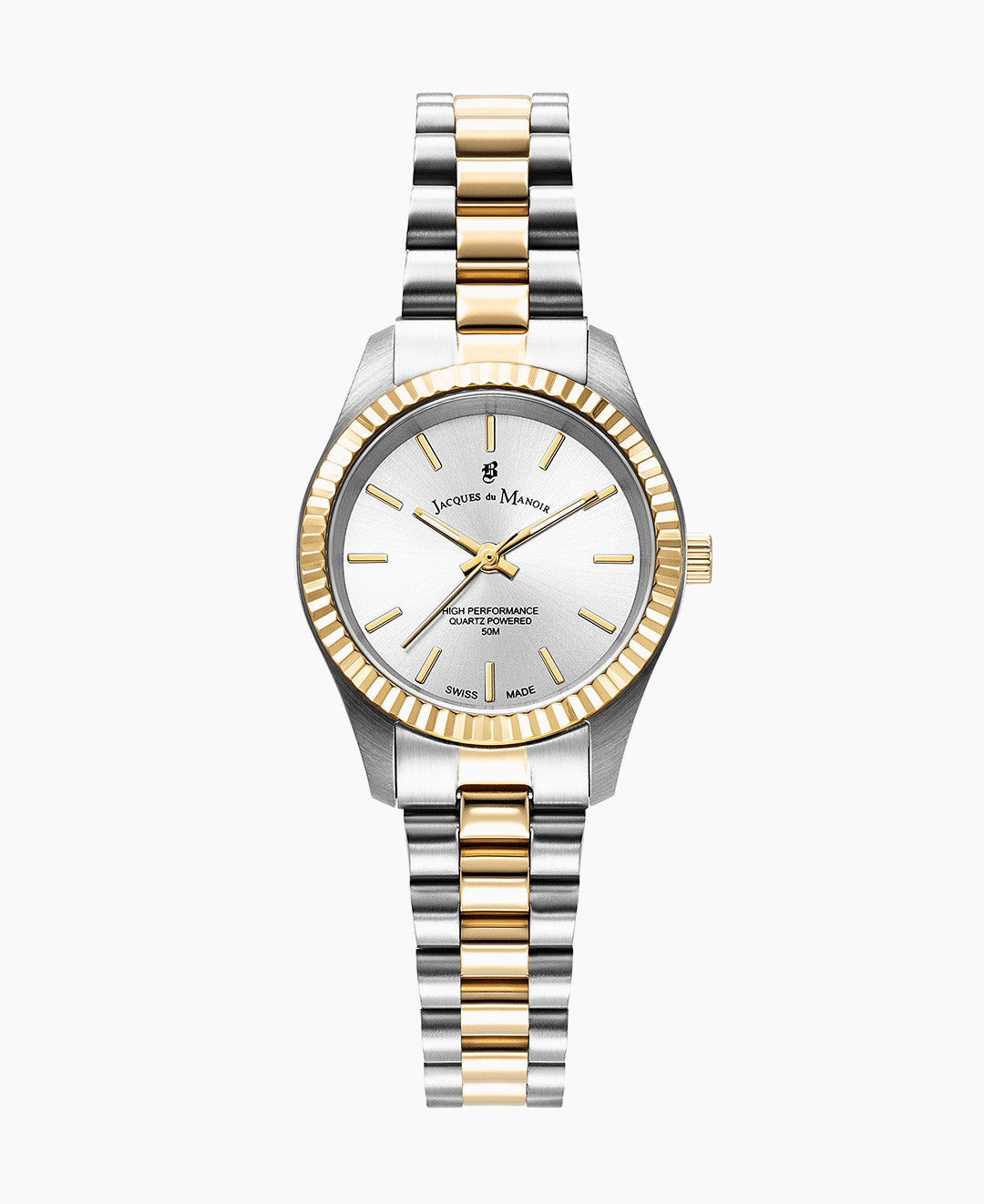 Inspiration Prime 26mm Three-hands Two-tone Silver dial Stainless steel swiss watch