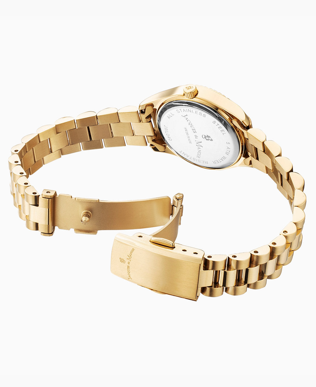 Inspiration Prime 26mm Three-hands Gold-tone Black dial Stainless steel swiss watch