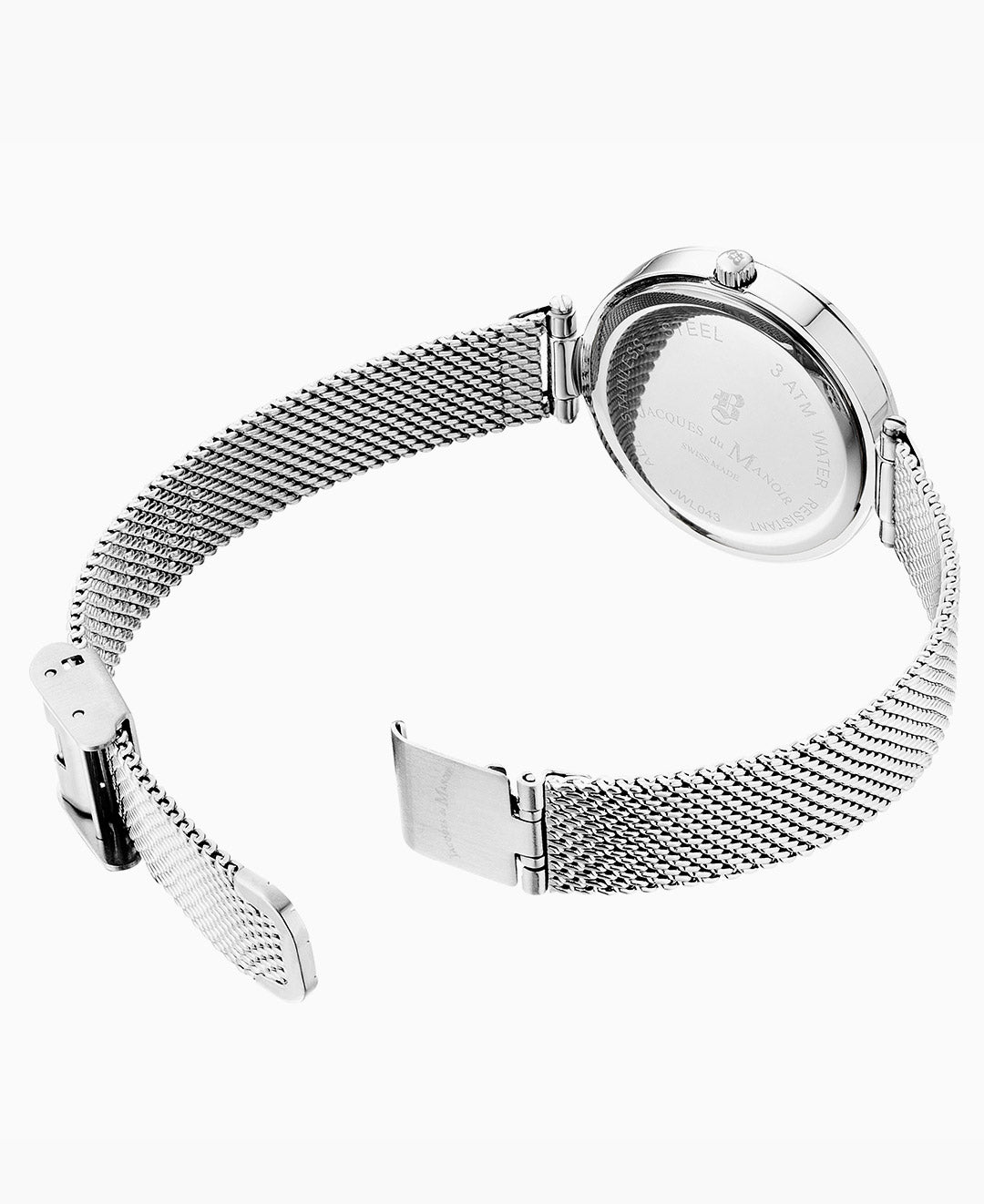 Selena 31mm Silver-tone White dial Stainless steel swiss watch