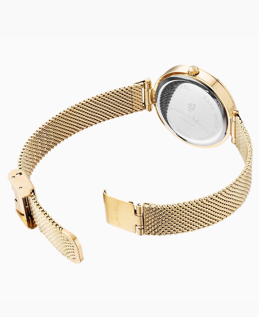 Selena 31mm Gold-tone Gold dial Stainless steel swiss watch
