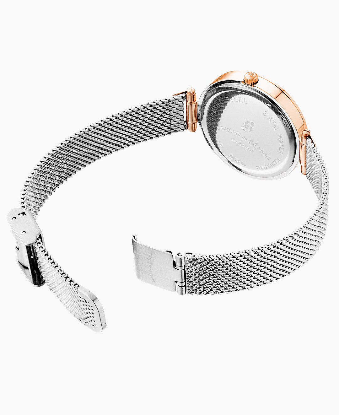 Selena 31mm Two-tone Silver dial Stainless steel swiss watch