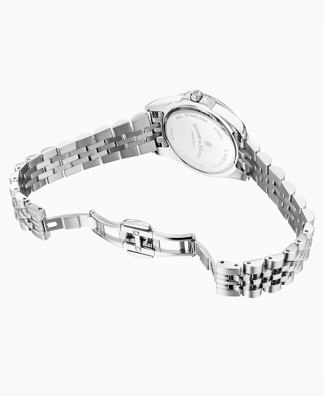 Inspiration Active 33mm Three-hands Date Silver-tone Blue dial Stainless steel swiss watch