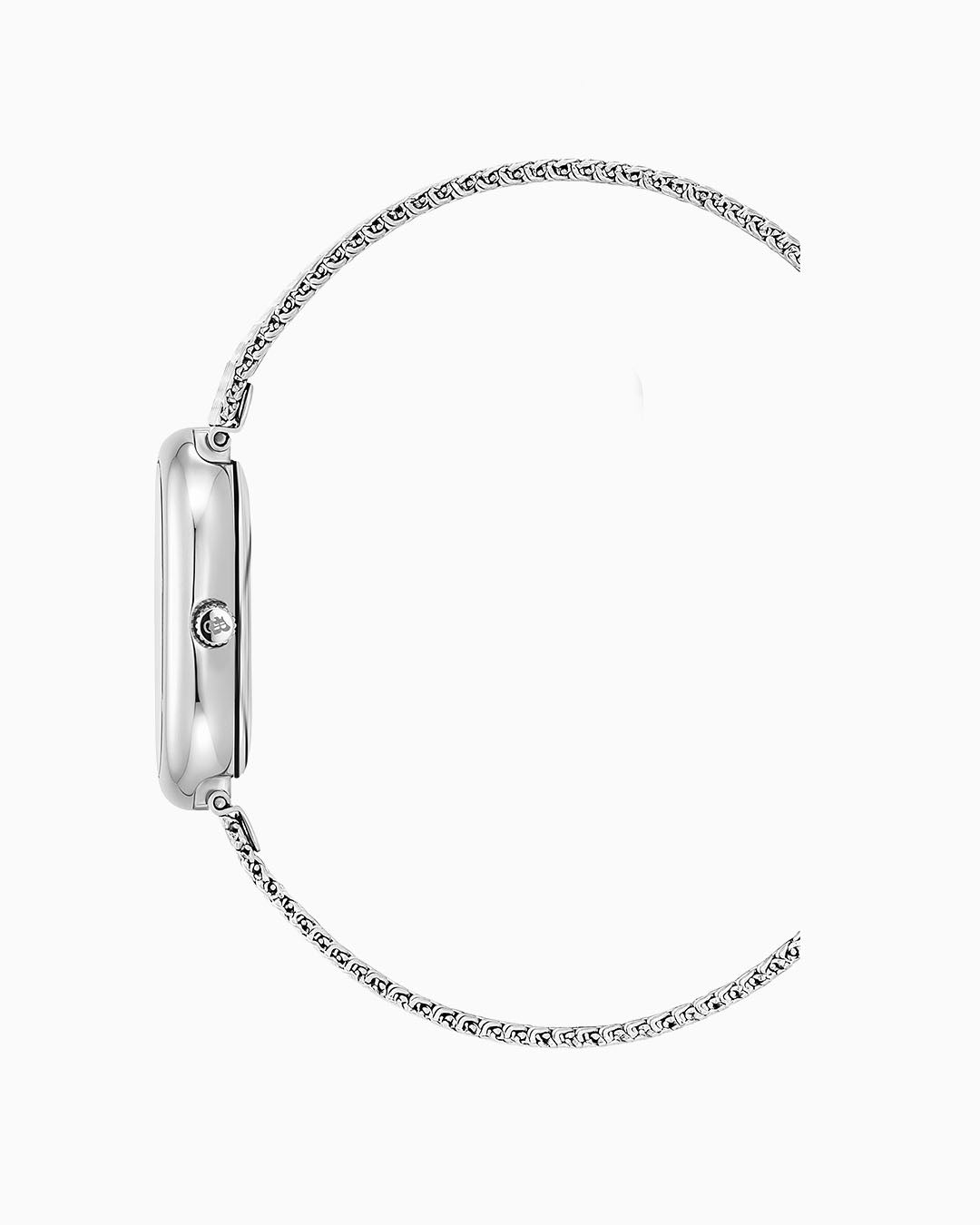 Noblesse 20x28.5mm Two-hands Silver-tone White dial Stainless steel swiss watch