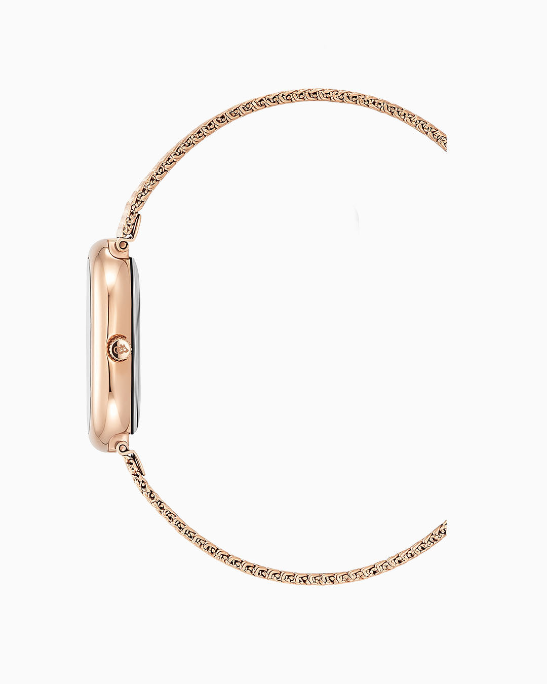 Noblesse 20x28.5mm Two-hands Rosegold-tone Rosegold dial Stainless steel swiss watch