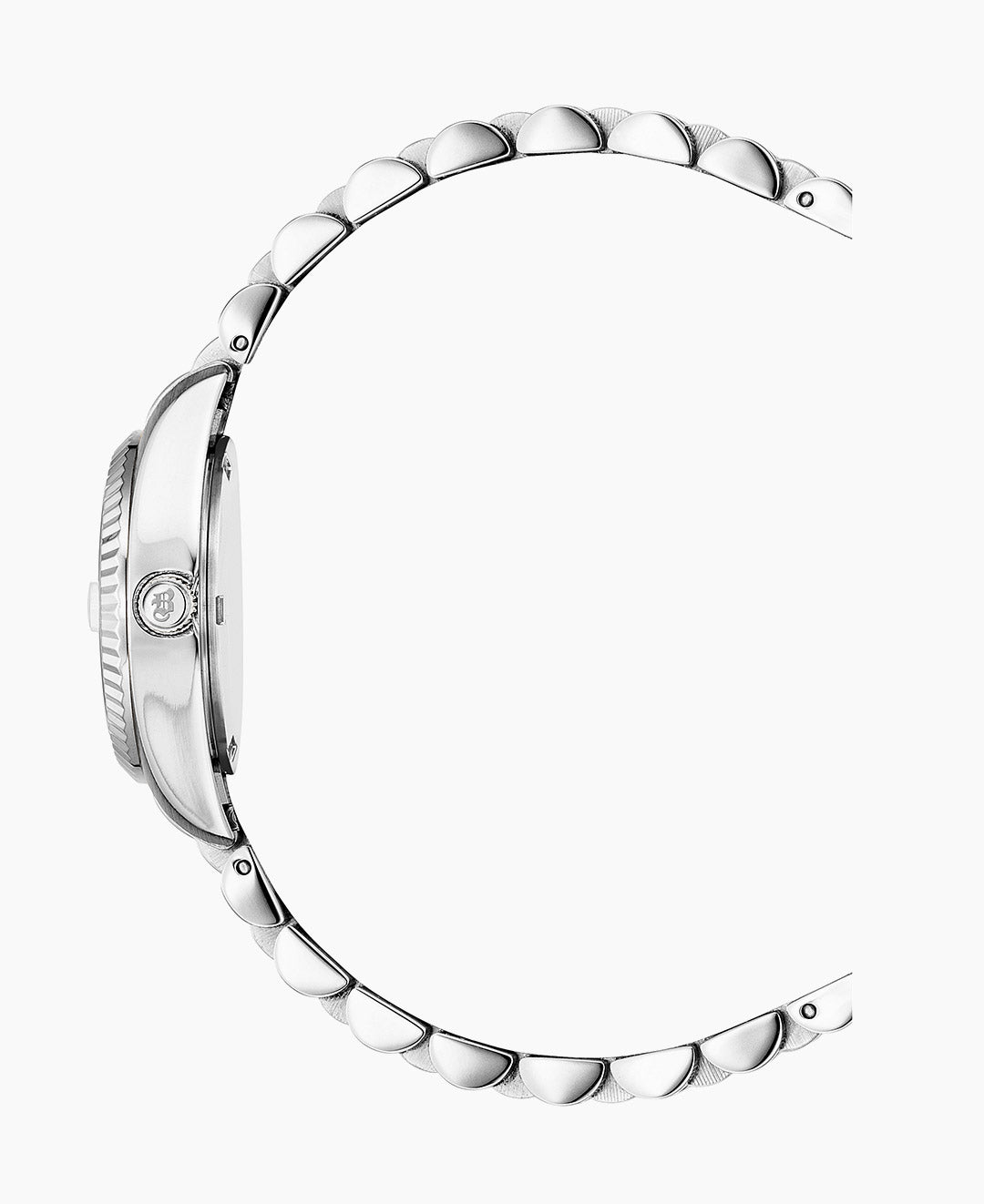 Inspiration Elegance 26MM Three-hands Date Silver-tone Black dial Stainless steel swiss watch