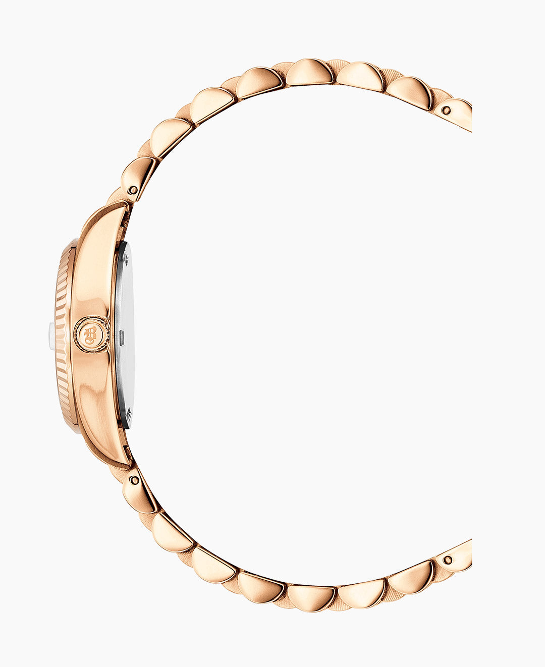 Inspiration Elegance 26MM Three-hands Date Rosegold-tone Silver dial Stainless steel swiss watch