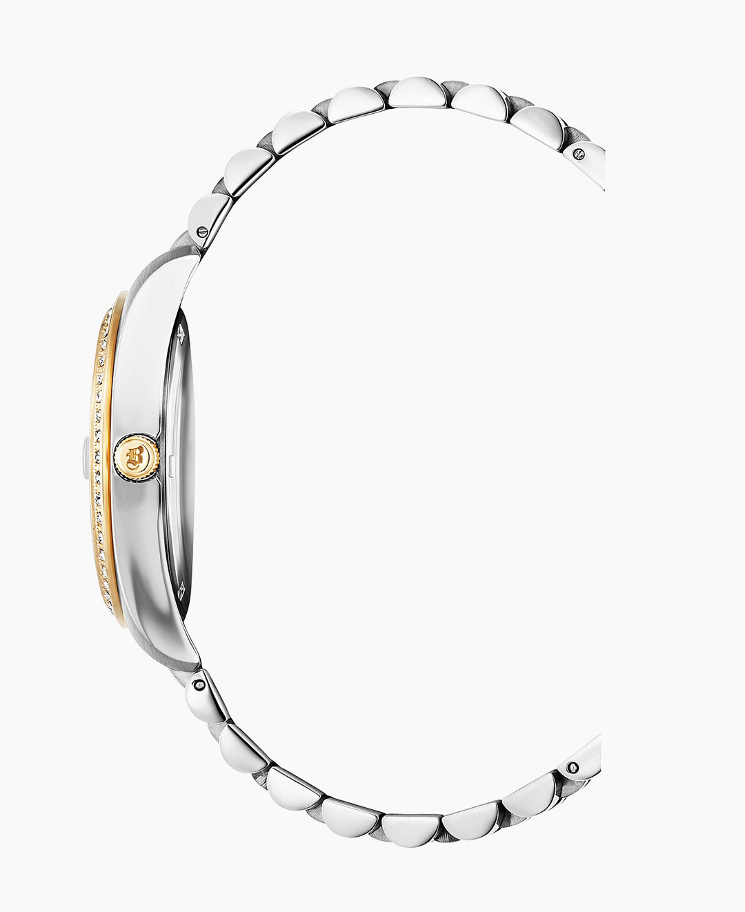 Inspiration Elegance 36MM Three-hands Date Two-tone White dial Stainless steel swiss watch