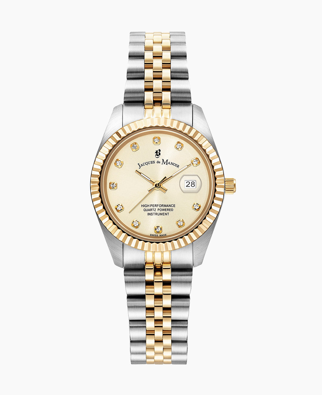 Inspiration Elegance 31mm Three-hands Two-tone Gold dial Stainless steel swiss watch