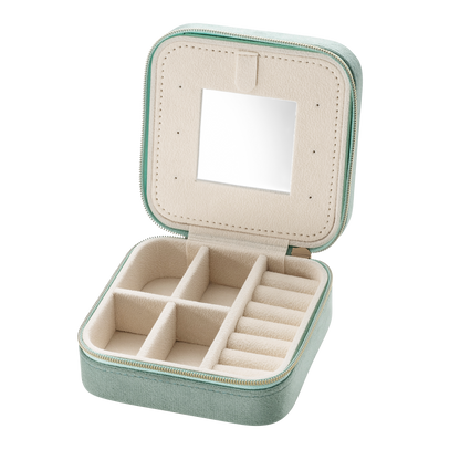 Travel Jewellery Box Blue