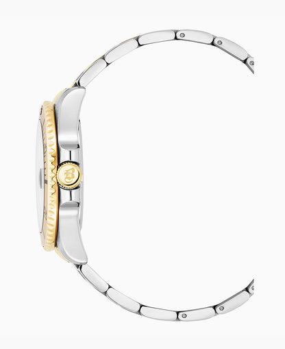 Pro Scuba Three-hands Date Two-tone Silver dial Stainless steel swiss watch