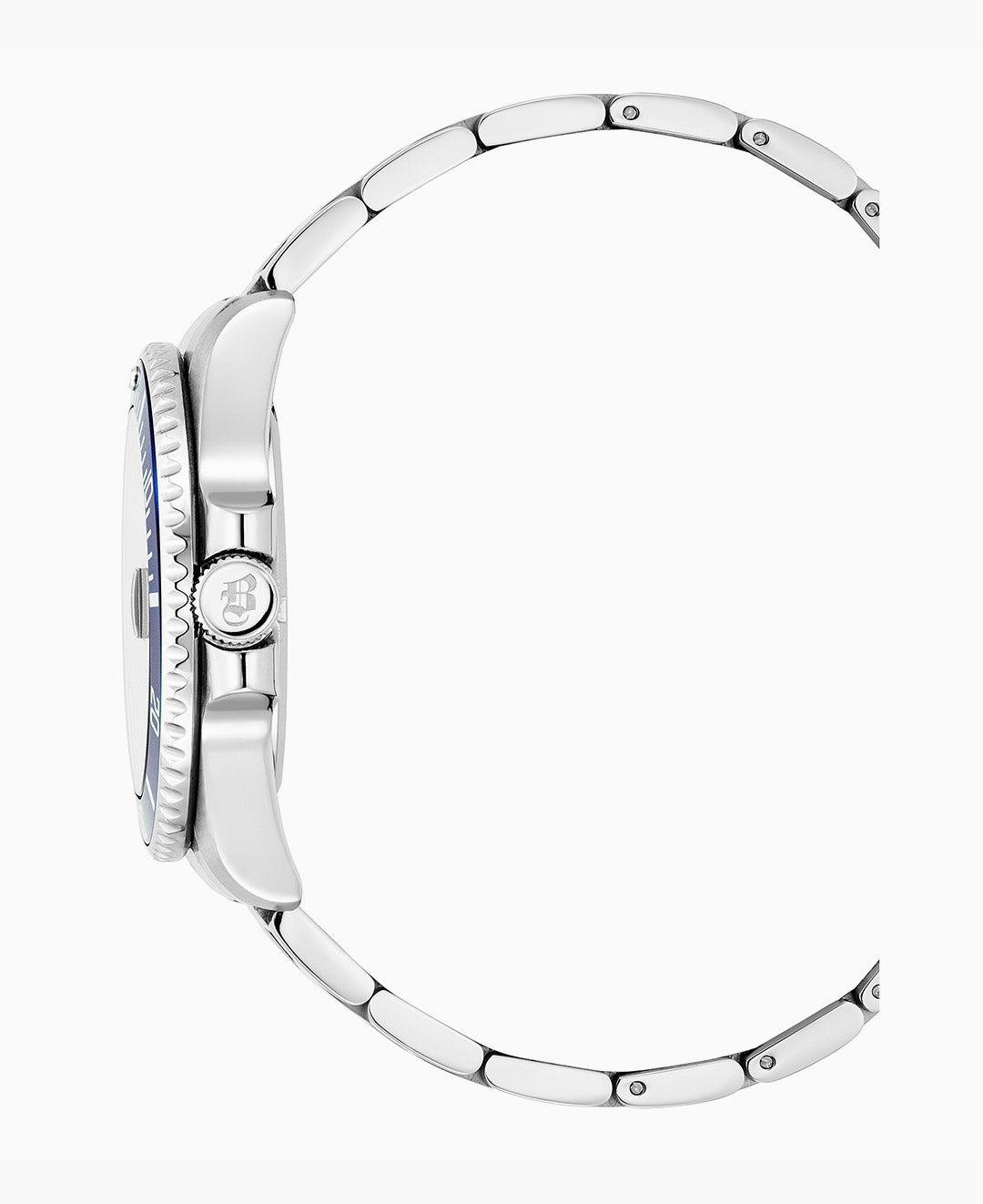 PRO SCUBA 43 Three-hands Date Silver-tone Blue dial Stainless steel swiss watch