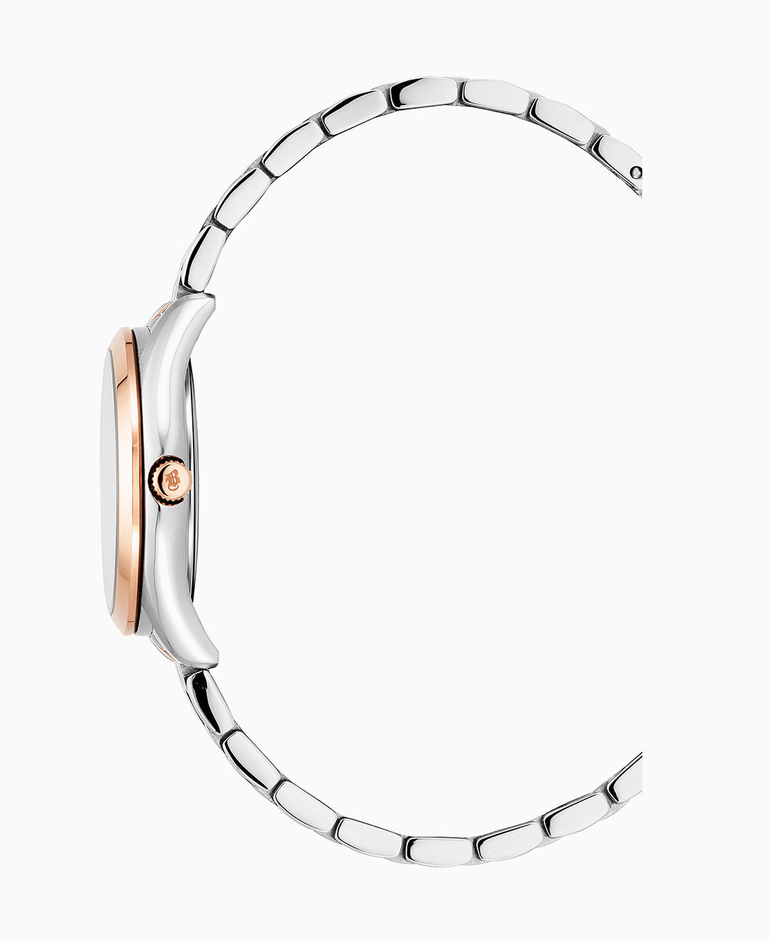Anfibio 30mm Three-hands Date Two-tone Silver dial Stainless steel swiss watch