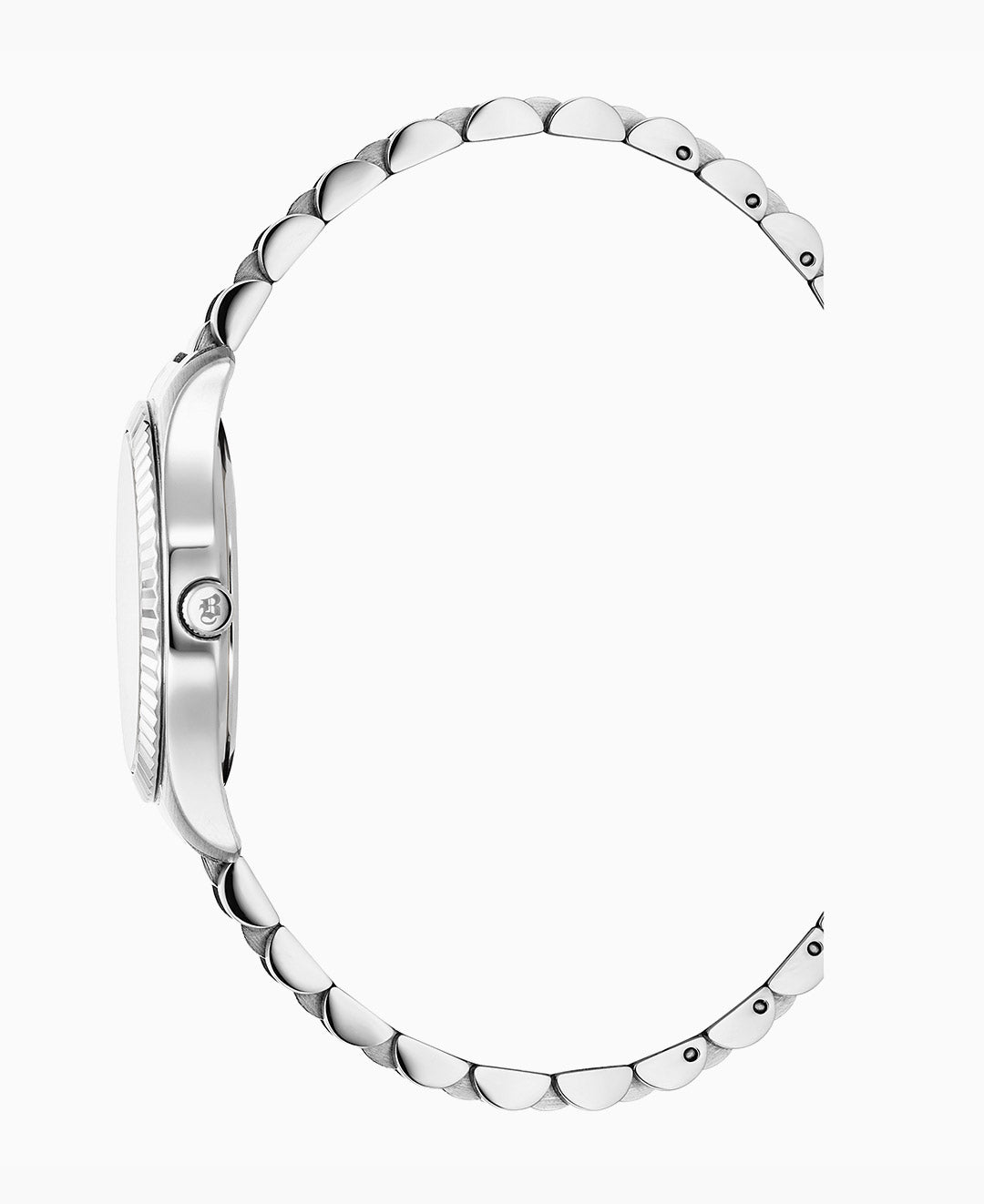 Inspiration Prime 31mm Three-hands Silver-tone Black dial Stainless steel swiss watch