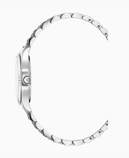 Inspiration Prime 31mm Three-hands Silver-tone Black dial Stainless steel swiss watch