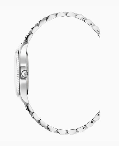 Inspiration Prime 31mm Three-hands Silver-tone Black dial Stainless steel swiss watch