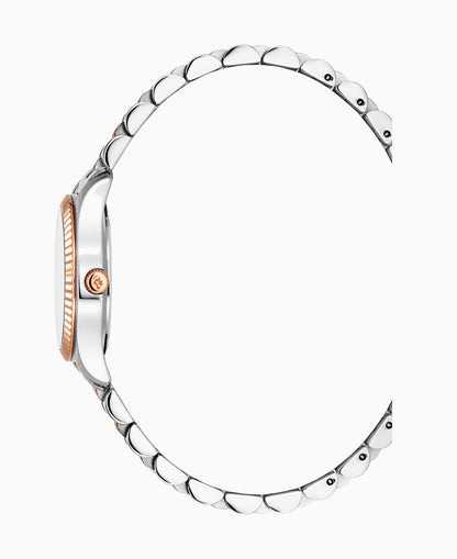 Inspiration Prime 26mm Three-hands Two-tone Silver dial Stainless steel swiss watch