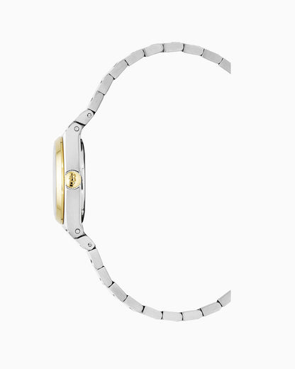 Horizon Ladies 25mm Three-hands Silver-tone White dial Stainless steel swiss watch
