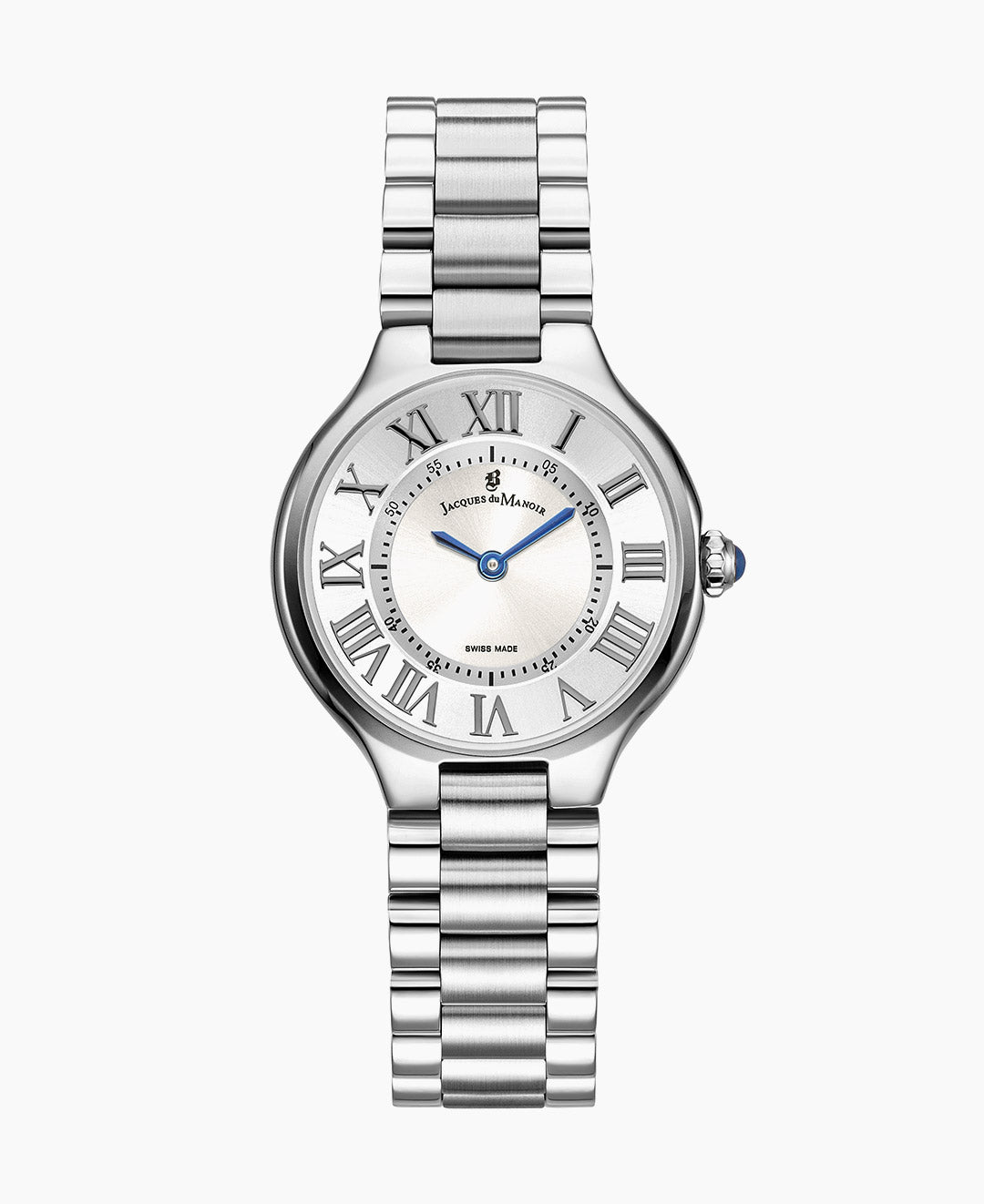 Celine 29x32mm Two-hands Silver-tone Silver dial Stainless steel swiss watch
