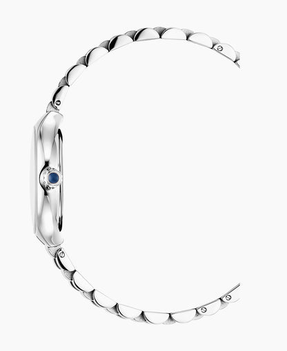 Celine 29x32mm Two-hands Silver-tone Silver dial Stainless steel swiss watch