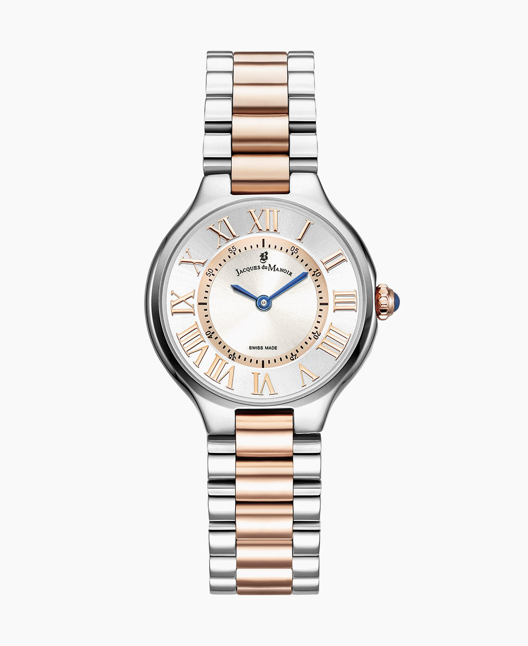 Celine 29x32mm Two-hands Two-tone Silver dial Stainless steel swiss watch