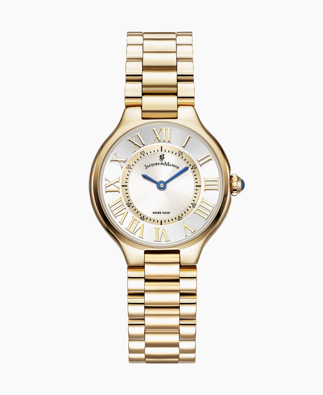 Celine 29x32mm Two-hands Gold-tone Silver dial Stainless steel swiss watch