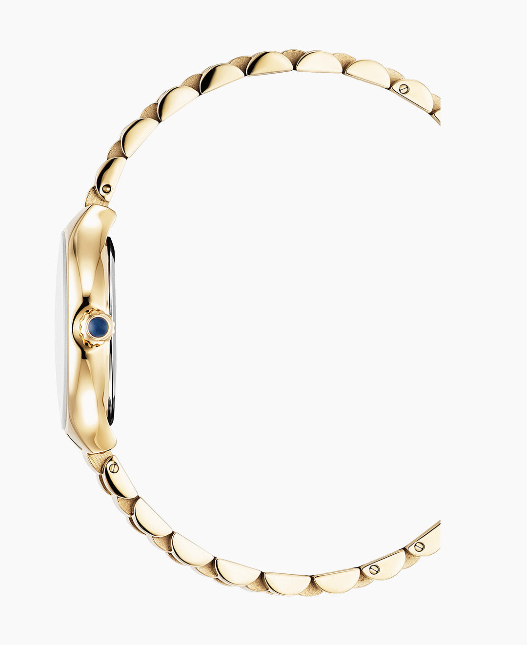 Celine 29x32mm Two-hands Gold-tone Silver dial Stainless steel swiss watch