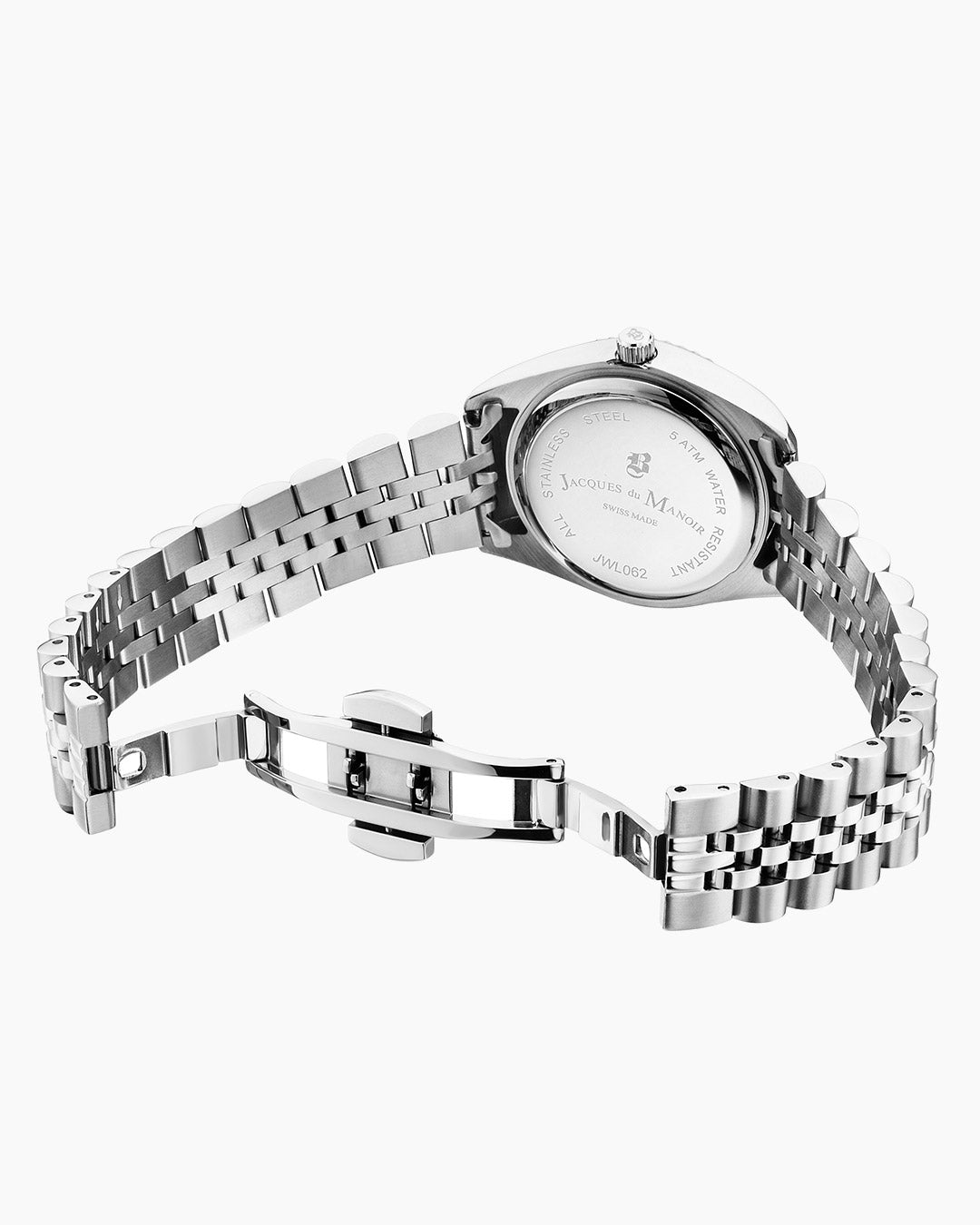 Inspiration Sunrise 31mm Three-hands Date Silver-tone Blue Dial Stainless steel swiss watch