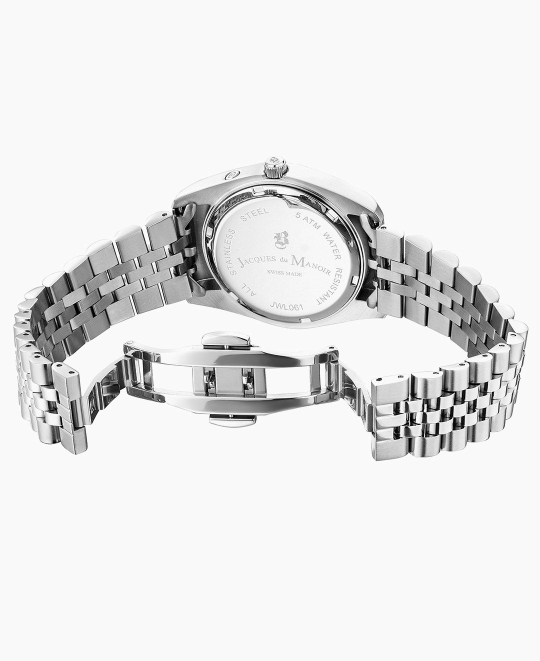 Inspiration 36.5mm Multifunction Silver-tone Silver dial Stainless steel swiss watch