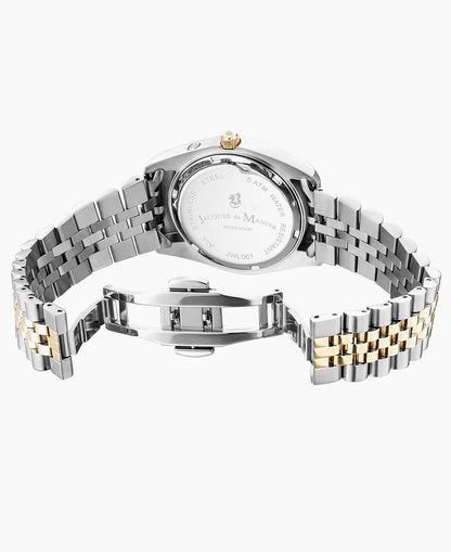 Inspiration 36.5mm Multifunction Two-tone Silver dial Stainless steel swiss watch