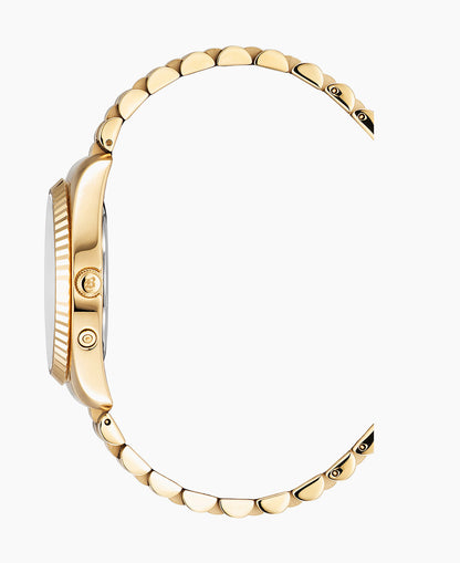Inspiration 36.5mm Multifunction Gold-tone Champagne dial Stainless steel swiss watch